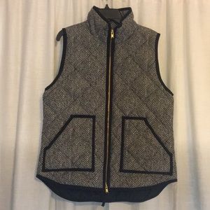 J. Crew Factory Jackets & Coats - J. Crew Factory Excursion Puffer Herringbone Vest J. Crew Factory Jackets & Coats - J. Crew Factory Excursion Puffer Herringbone Vest